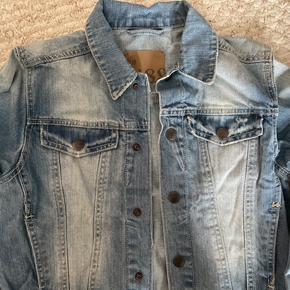 Children’s Place GIRLS Jean jacket - size 7/8 - Picture 3 of 6